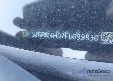 2015 Honda Cr-V Touring from USA, damaged, VIN 5J6RM4H97FL099830